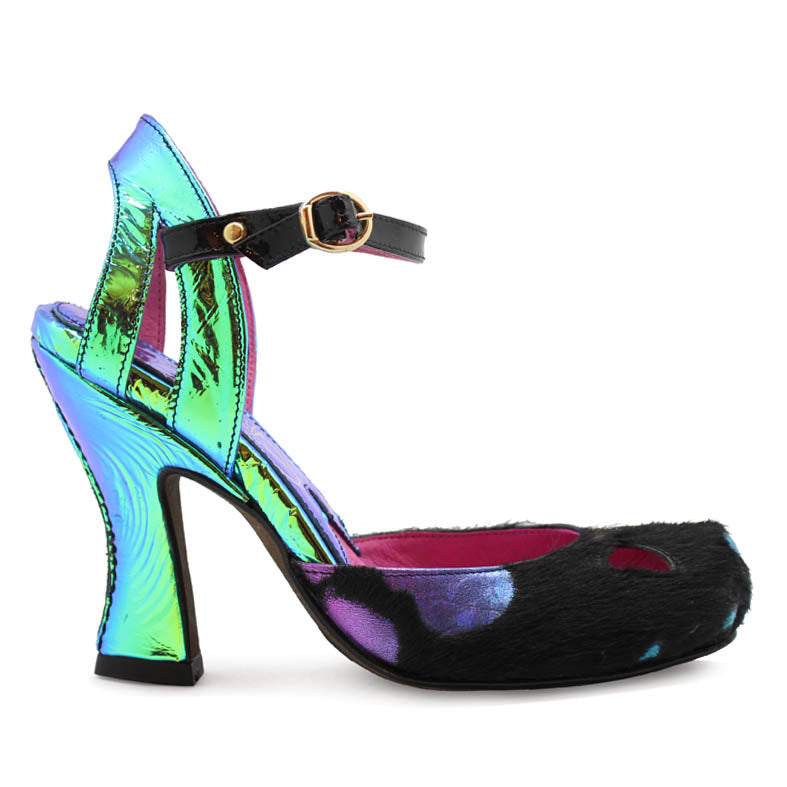 Bec - Black Rainbow Unicorn High heel - Chanii B Main image