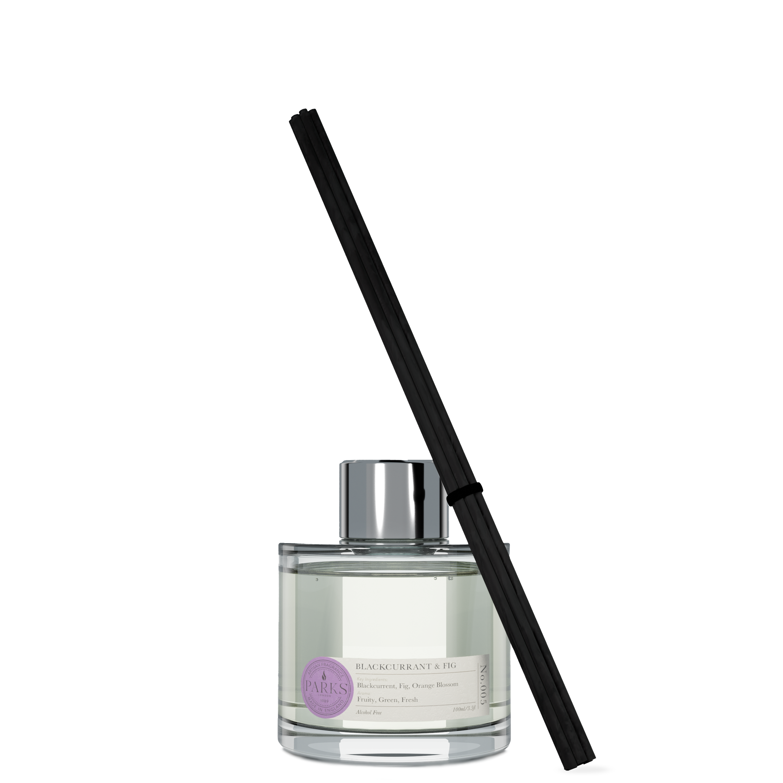 Parks London Home Collection 100ml diffuser - Blackcurrant and Fig Main image