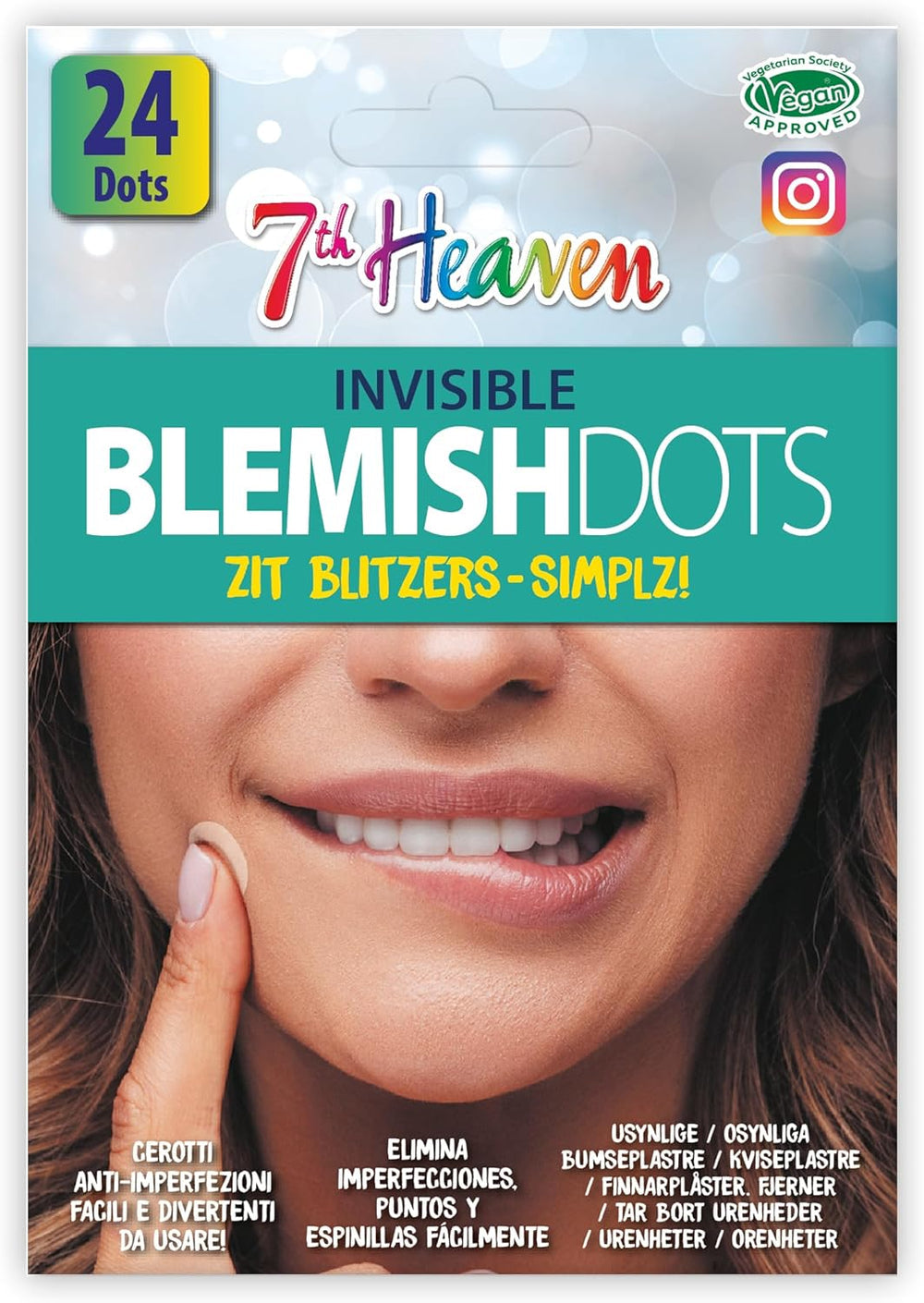 7th Heaven Invisible Blemish Dots (24 Per Pack)