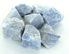 Blue Quartz Raw Crystal Stone