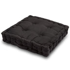 Seat Pad Cushion Booster 100% Cotton Cover 45cm Square - Tan