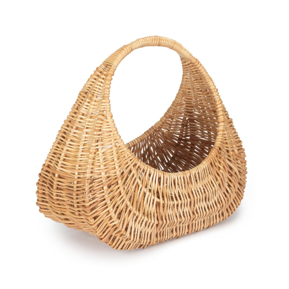 Gondola Wicker Shopper Basket