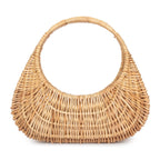 Gondola Wicker Shopper Basket