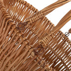Red Hamper Chatsworth Market Double Steamed Wicker Shopping Basket