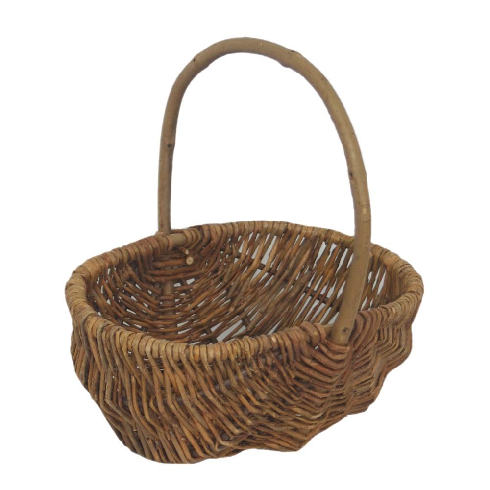 Small Rustic Shopping Basket Main image