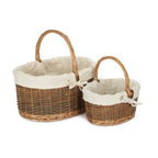 Childs Country Oval Wicker Shopping Basket