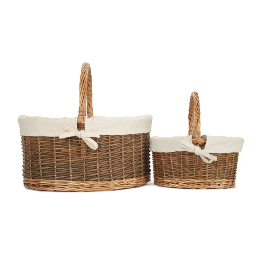 Childs Country Oval Wicker Shopping Basket