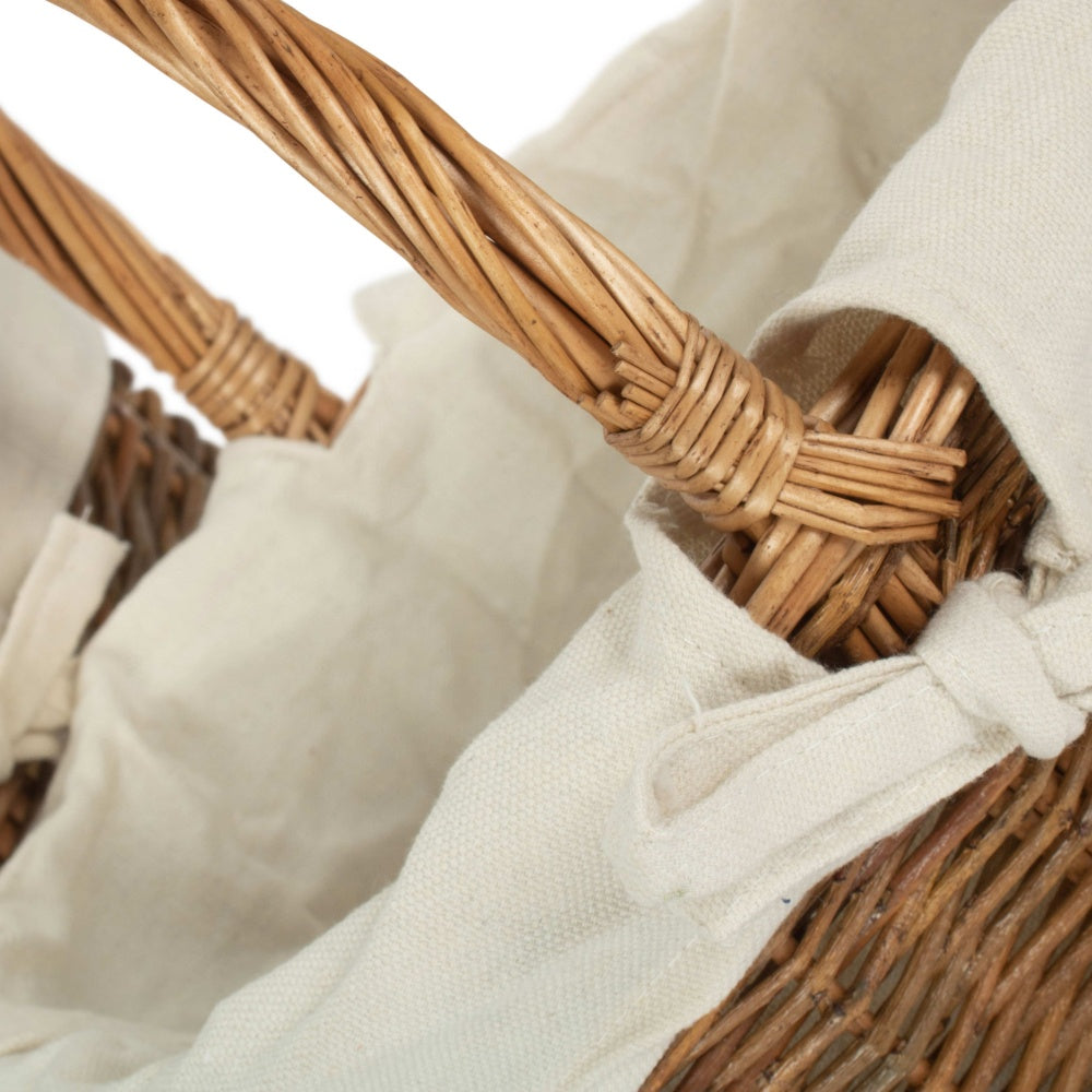 Childs Country Oval Wicker Shopping Basket