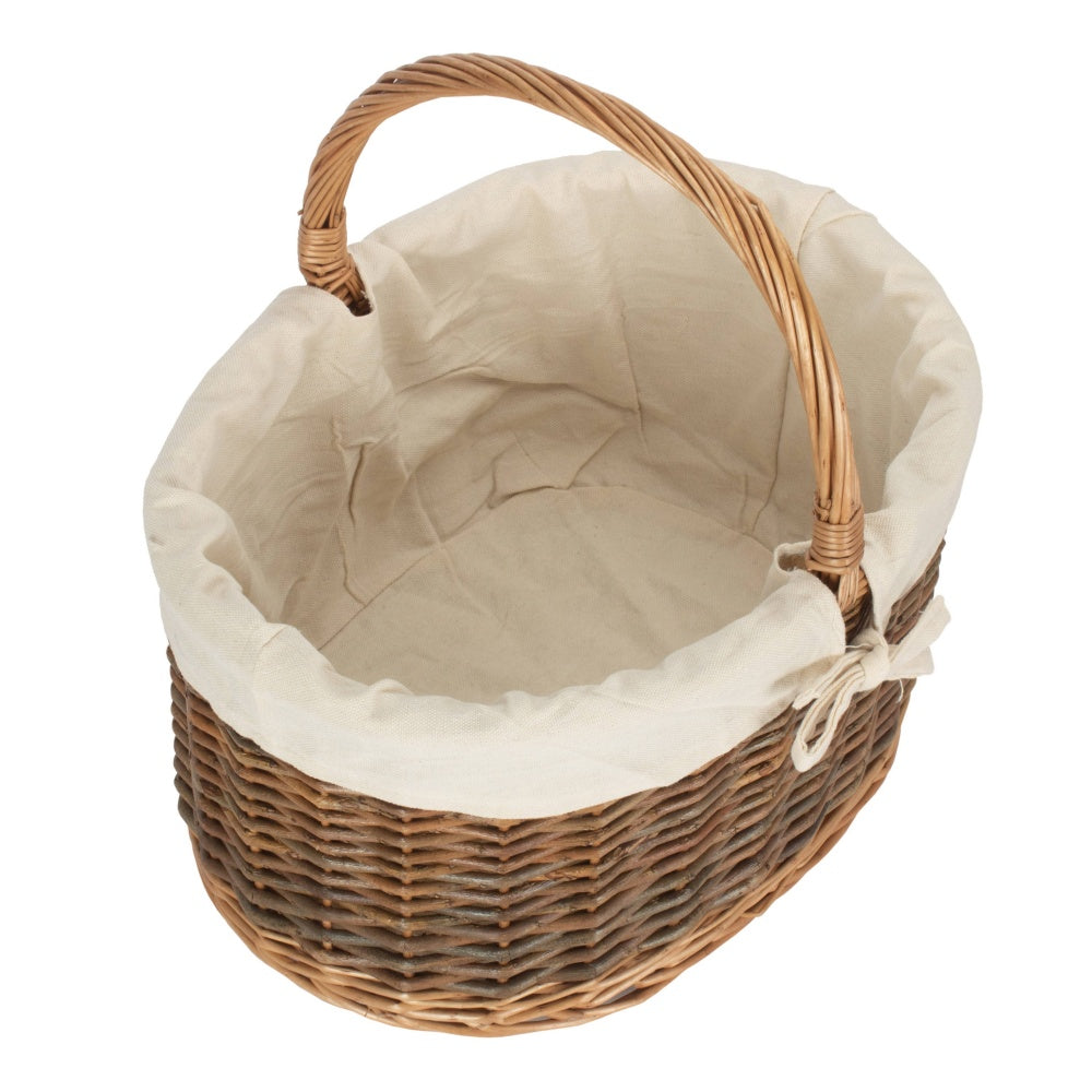Childs Country Oval Wicker Shopping Basket