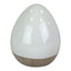 Ceramic White Egg H13.5cm
