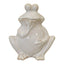 Cream Ceramic Wondering Frog