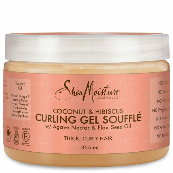 Shea Moisture Coconut and Hibiscus Curl & Shine Gel Souffle 326ml Main image