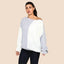 Women's Boat Neck Soft Chunky Cable Knitted Jumper with Warm Long Sleeve- Ladies Winter Casual Stretch Pullover for Office Work - Elaina Fashion