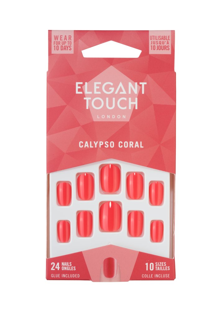 Elegant Touch Luxe Looks Nails Calypso Coral Main image