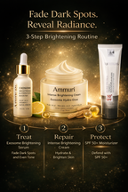 Ammuri three-step Kojic Acid brightening routine