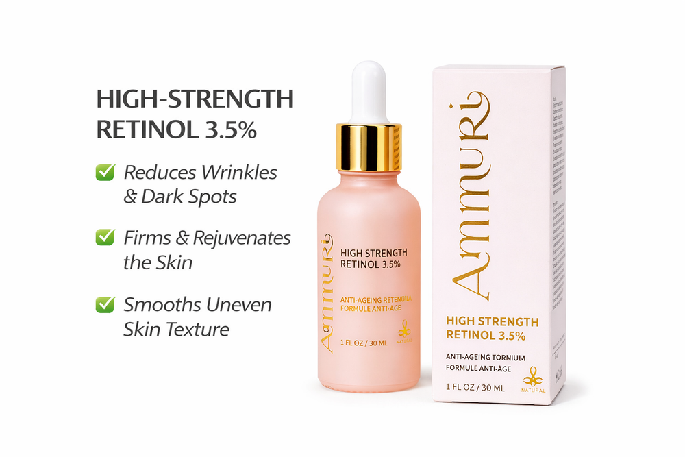 Ammuri 3.5% Retinol High Strength Face Serum – Anti-Ageing Formula Ammuri Skincare Main image