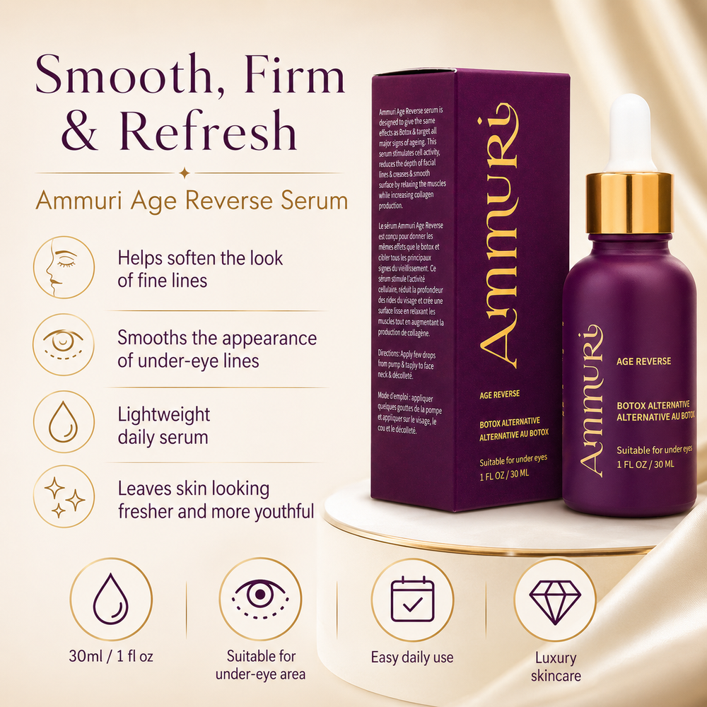 Ammuri Botox Serum Age Reverse Made in UK