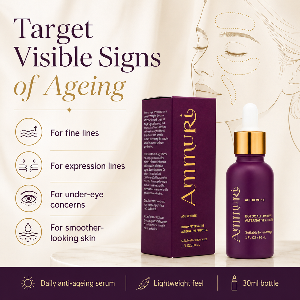 Ammuri Botox Serum Age Reverse Made in UK