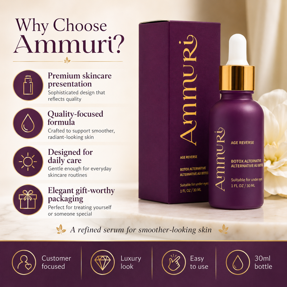 Ammuri Botox Serum Age Reverse Made in UK