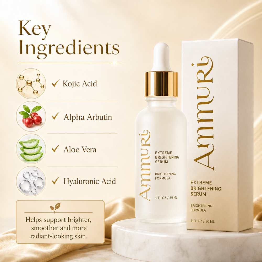 Ammuri Extreme Whitening Brightening Serum - Nourishing and Hydrating Serum