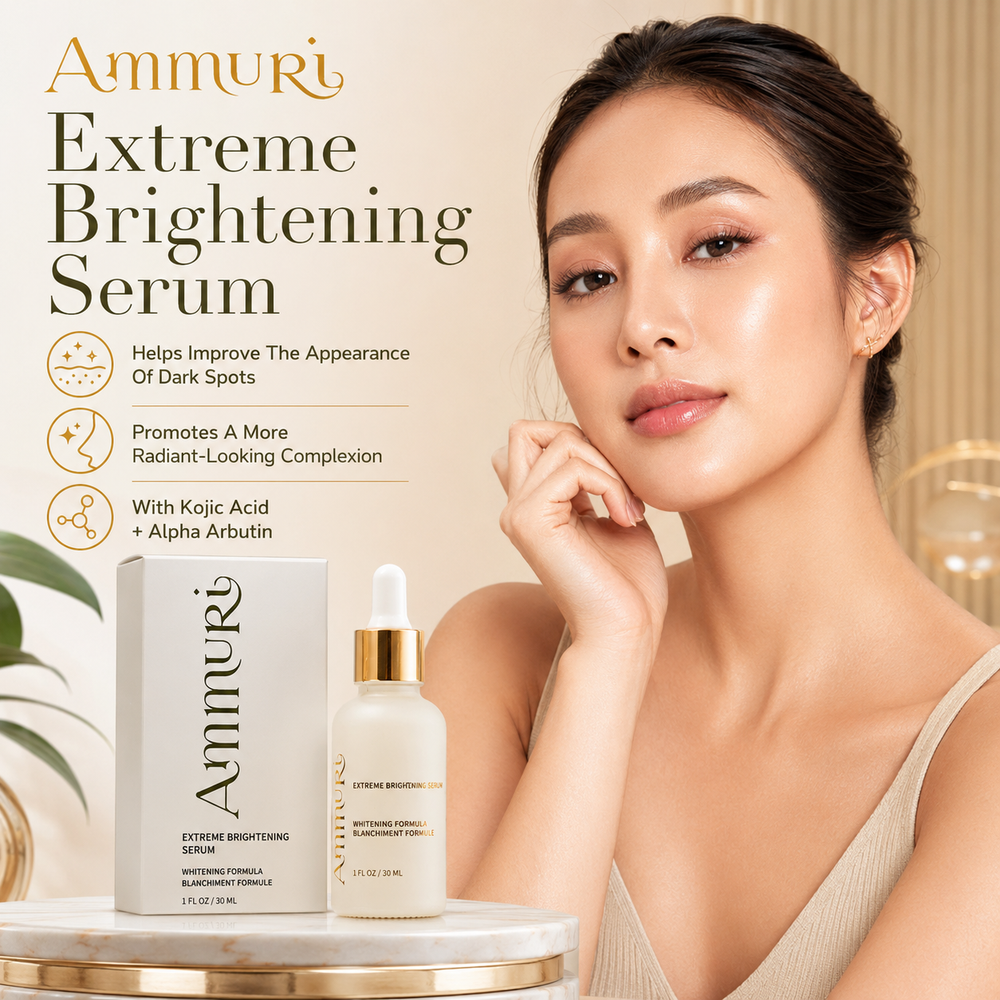 Ammuri Extreme Whitening Brightening Serum - Nourishing and Hydrating Serum