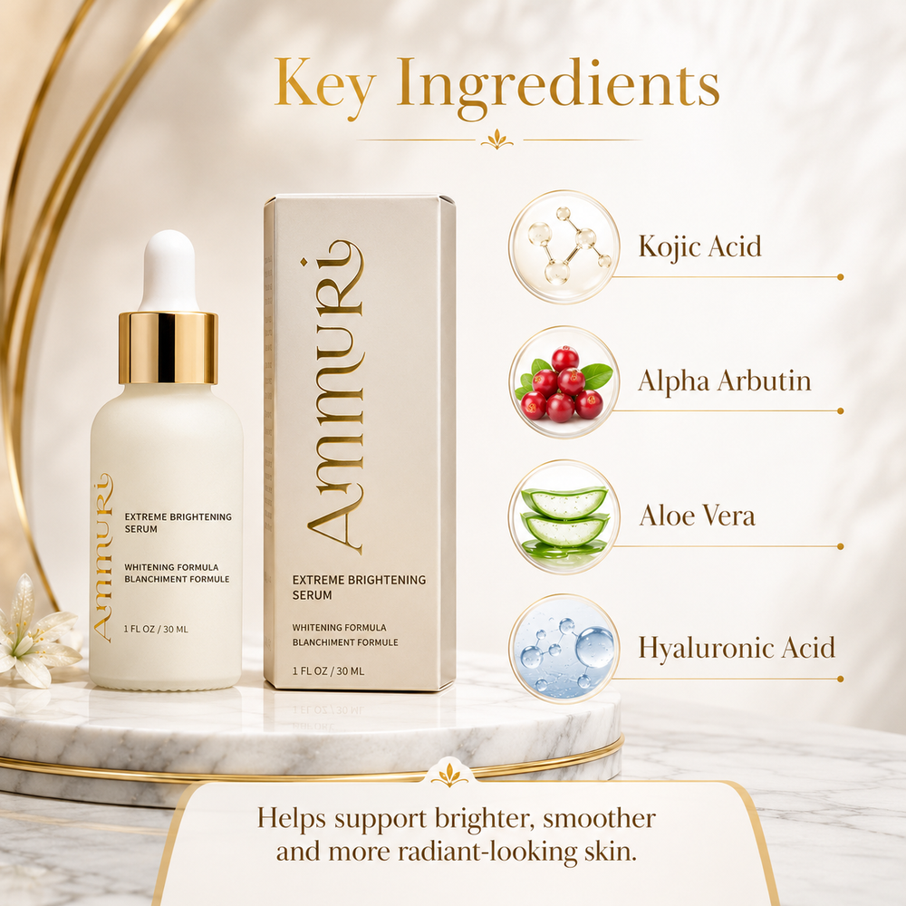 Ammuri Extreme Whitening Brightening Serum - Nourishing and Hydrating Serum