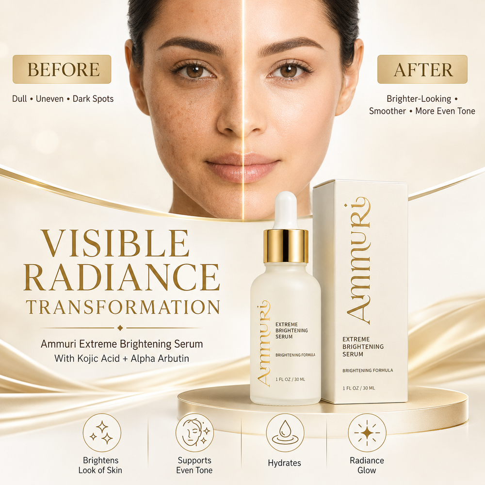 Ammuri Extreme Whitening Brightening Serum - Nourishing and Hydrating Serum