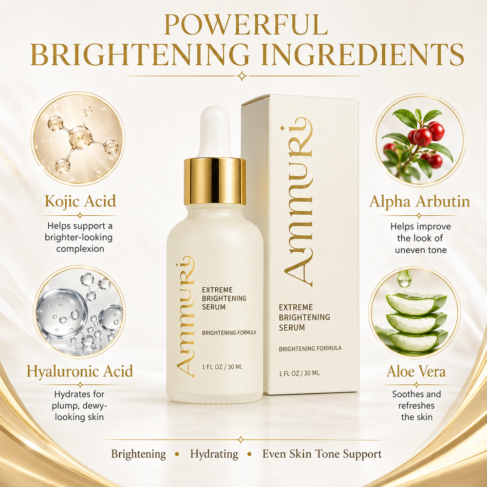 Ammuri Extreme Whitening Brightening Serum - Nourishing and Hydrating Serum