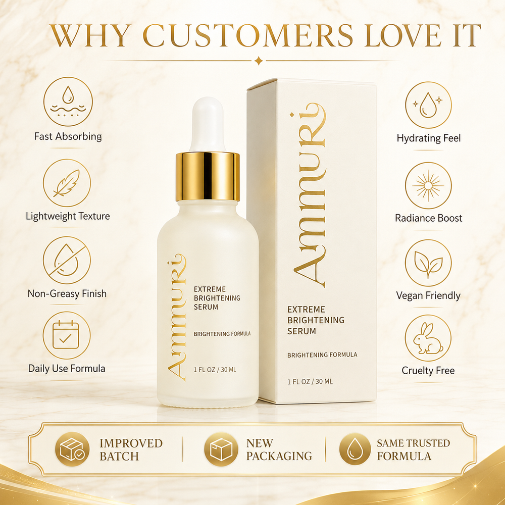 Ammuri Extreme Whitening Brightening Serum - Nourishing and Hydrating Serum