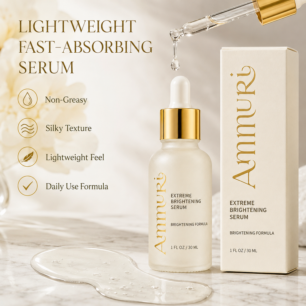 Ammuri Extreme Whitening Brightening Serum - Nourishing and Hydrating Serum