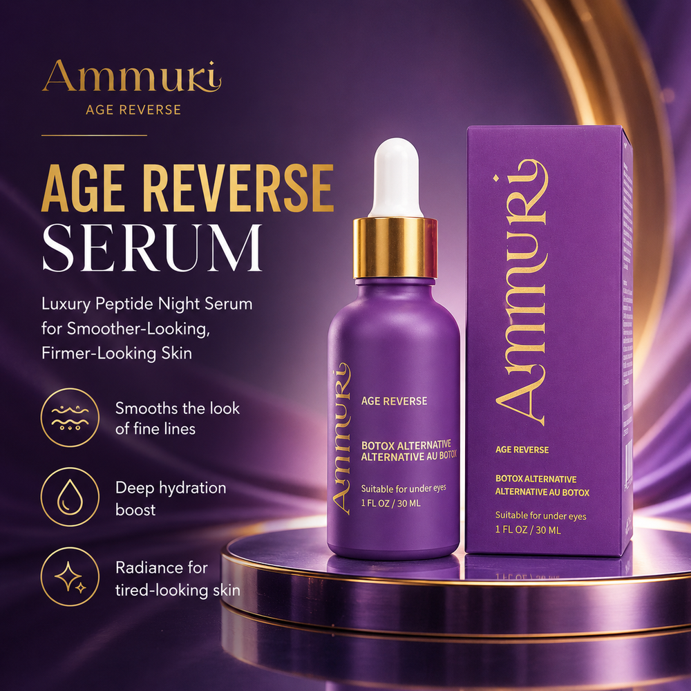 Ammuri Age Reverse Peptide Serum dropper bottle