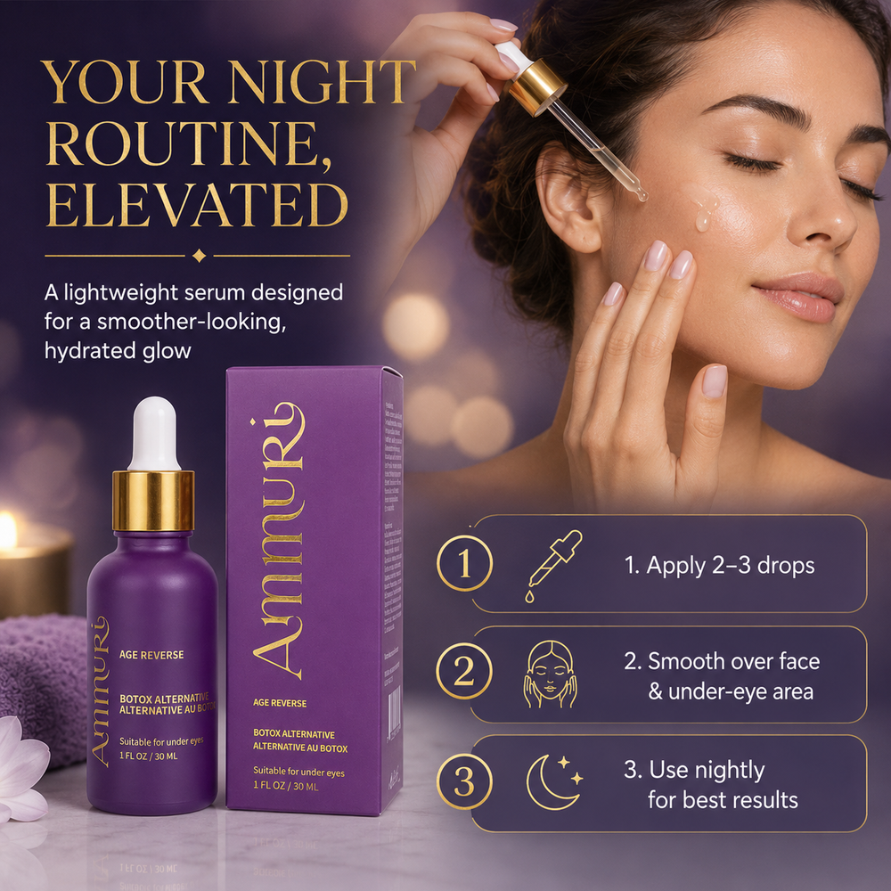 Ammuri Age Reverse Peptide Serum for expression lines and fine lines