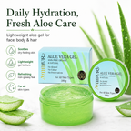 Ammuri Pure Aloe Vera Gel Natural Moisturizer Skin Psoriasis Treatment