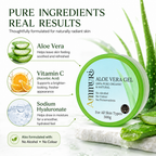 Ammuri Pure Aloe Vera Gel Natural Moisturizer Skin Psoriasis Treatment