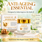 Ammuri Snail Mucin Cream – Hydrating Anti-Ageing Moisturiser – product gallery image 3