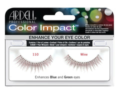 Ardell Color Impact Lash 110, Wine, 1 pair
