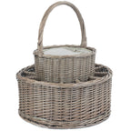 Red Hamper Chilled Drinks Picnic Basket