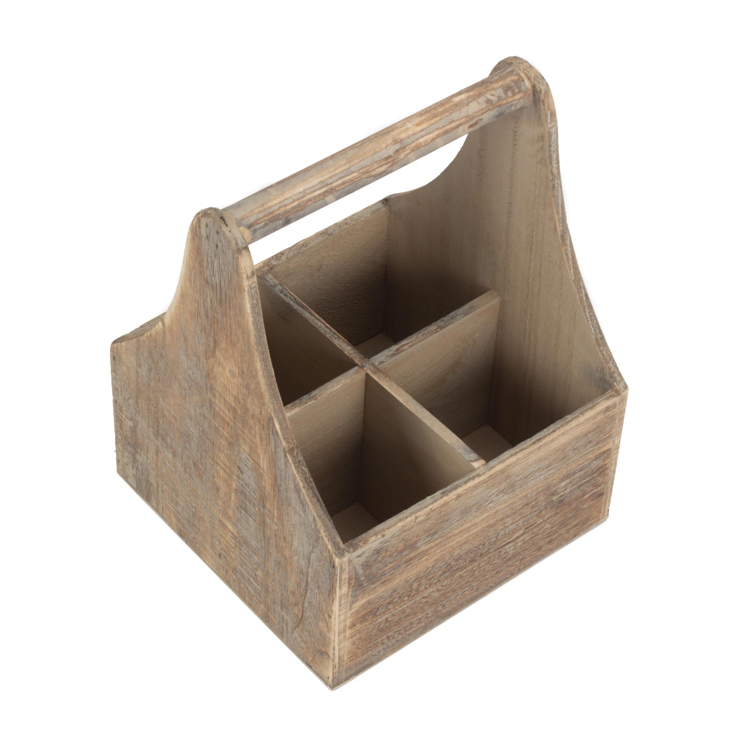 Oak Effect Wooden Carrier