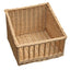 Red Hamper Bakers Display Wicker Tray