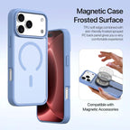 For iPhone 18 Pro DUX DUCIS Lawa Series 2 in 1 Wallet Zipper Detachable MagSafe Phone Case with Lanyard(Light Blue)
