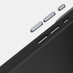 For iPhone 18 Pro / 17 Pro ABEEL C Carbon Fiber Series 6D Micro Relief MagSafe Phone Case(Black)