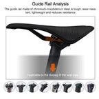 TOSEEK TS50 Road Mountain Bike Racing Saddle(Green)