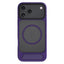 For iPhone 18 Pro / 17 Pro Kalebol MagSafe Invisible Tilt Holder PC Hybrid TPU Case(Purple)