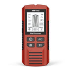 HW-710 5-in-1 Wall Scanner Metal Detector Stud Finder Measuring Instrument(Red)