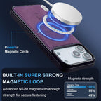 For iPhone 18 Pro / 17 Pro LC.IMEEKE L6 Series MagSafe Magnetic Phone Case(Purple)