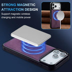 For iPhone 18 Pro / 17 Pro LC.IMEEKE L6 Series MagSafe Magnetic Phone Case(Purple)