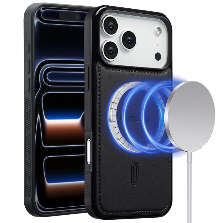 For iPhone 18 Pro / 17 Pro LC.IMEEKE L6 Series MagSafe Magnetic Phone Case(Black)