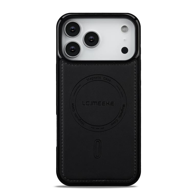 For iPhone 18 Pro / 17 Pro LC.IMEEKE L6 Series MagSafe Magnetic Phone Case(Black)
