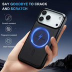 For iPhone 18 Pro / 17 Pro LC.IMEEKE L6 Series MagSafe Magnetic Phone Case(Black)