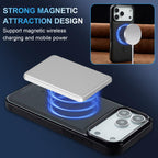 For iPhone 18 Pro / 17 Pro LC.IMEEKE L6 Series MagSafe Magnetic Phone Case(Black)